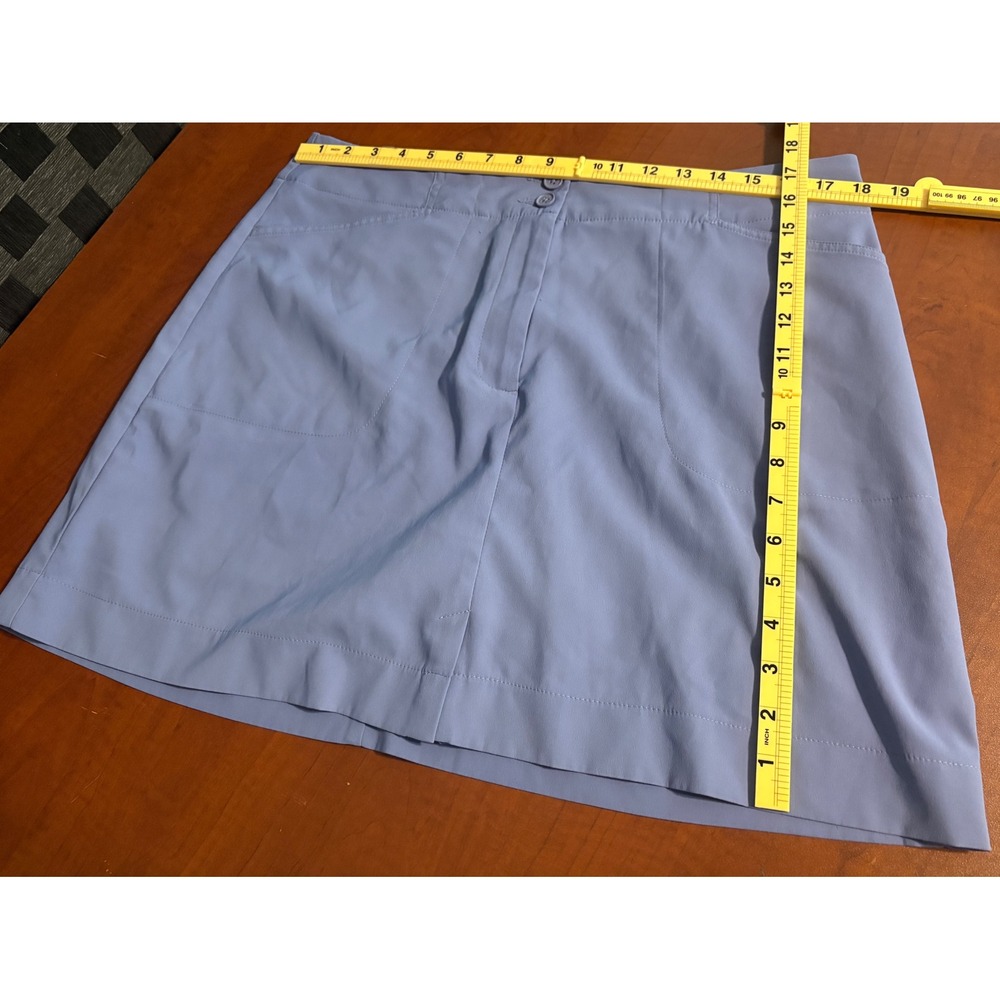 Nike Golf Fit Dry Womens Skirt Lavender Periwinkle Size 14 Activewear Skort